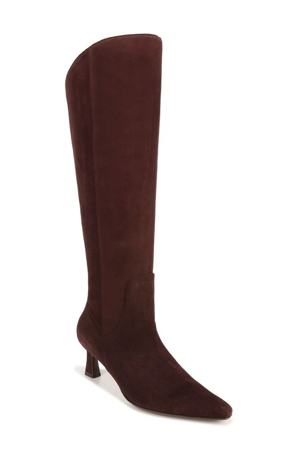 ナチュライザー レディース シューズ ブーツ・レインブーツ Naturalizer Deesha Knee High Boot Mahogany Brown Suede ブラウン