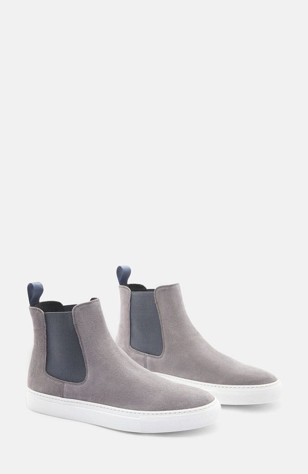 スカロッソ メンズ シューズ スニーカー SCAROSSO Tommaso Sneakers Grey Suede グレー