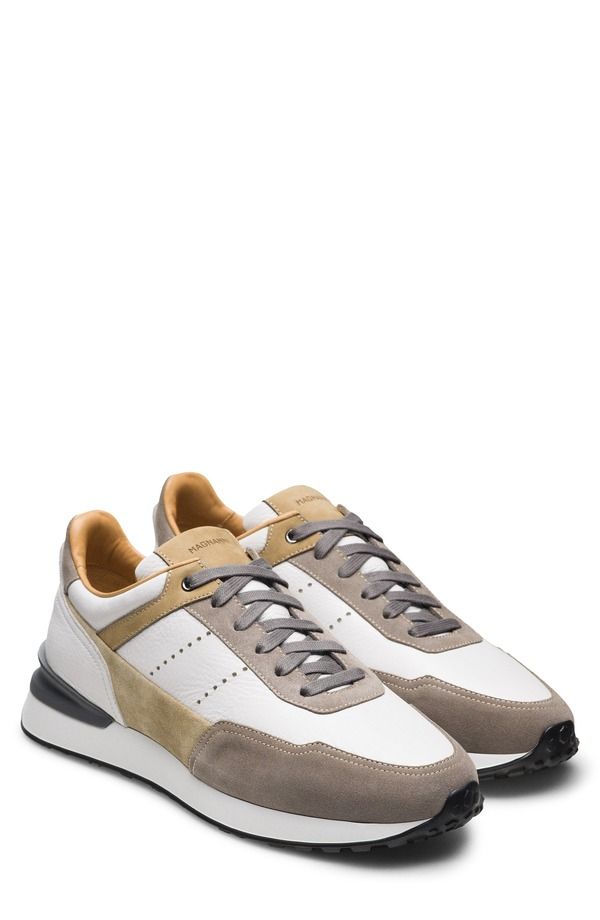 マグナーニ メンズ シューズ スニーカー Magnanni Bravo V Sneaker White Avena ホワイト