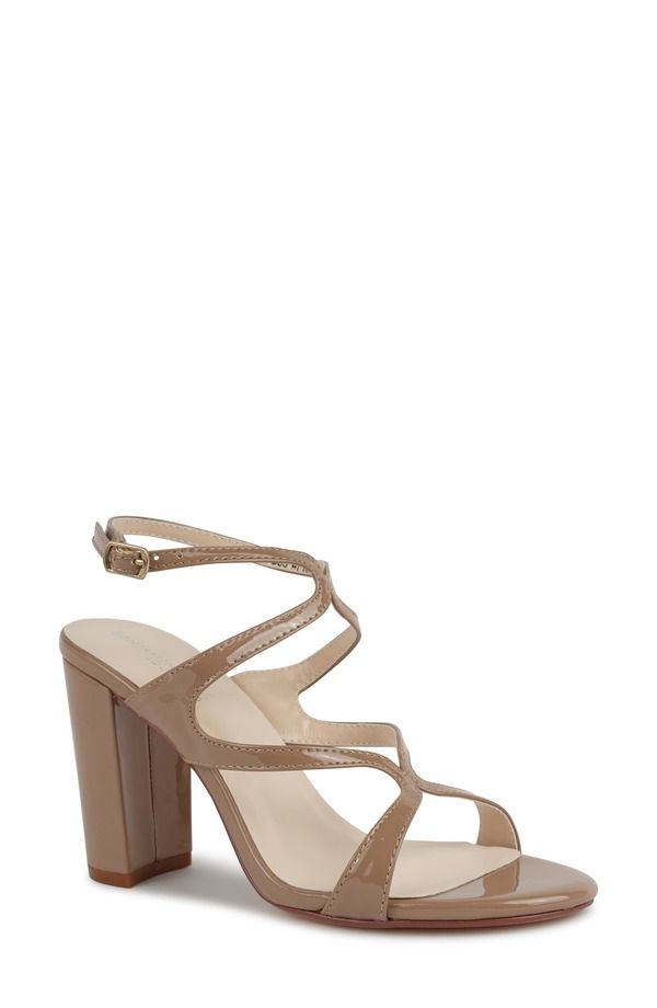 タッチアップ レディース シューズ ヒール サンダル アンクル Touch Upshiloh Ankle Strap Sandal Tan タン