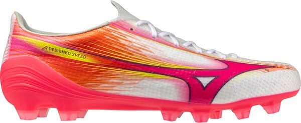 ミズノ レディース シューズ スニーカー Mizuno Alpha III Pro FG Soccer Cleats PinkWhite ホワイト