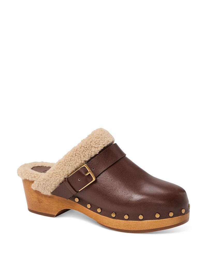 ペイジ レディース シューズ サンダル PAIGE Womens Helena Studded Buckled Mules Auburn