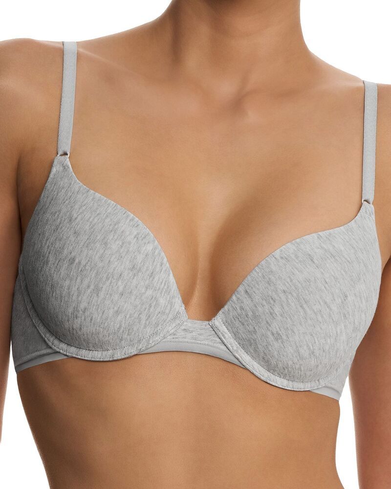 ナトリ レディース トップス シャツ コットン Natori Bliss Cotton Convertible T Shirt Bra Light Heather Grey グレー