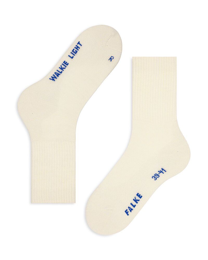ファルケ メンズ アンダーウェア 靴下 Falke Walkie Light Socks Wool White ホワイト