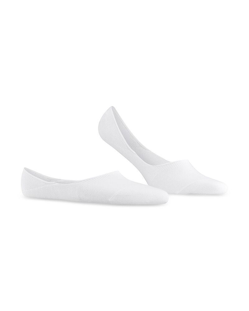 ファルケ メンズ アンダーウェア 靴下 コットン Falke Cotton Blend No Show Socks White ホワイト