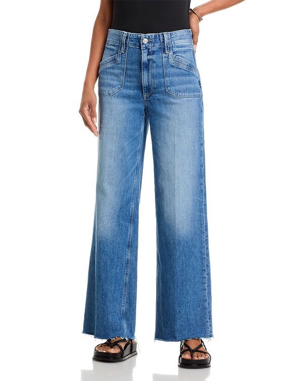 ペイジ レディース ボトムス デニムパンツ ワイドレッグ ジーンズ PAIGE Anessa 31 High Rise Wide Leg Jeans in Viva