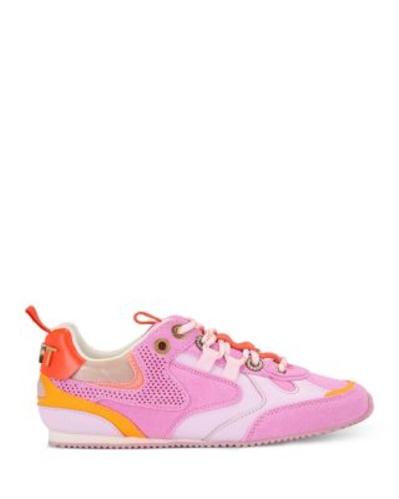 カートジェイガーロンドン レディース シューズ スニーカー KURT GEIGER LONDON Womens Kurt Slim Runner Sneakers Open Pink ピンク