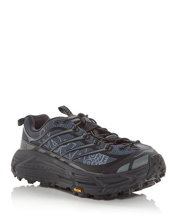ホカオネオネ レディース シューズ スニーカー HOKA Mens Mafate Three Sneakers BlackOuter Orbit ブラック