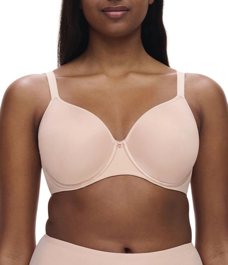 シャントル レディース アンダーウェア ブラジャー Tシャツ Chantelle Comfort Chic Back Smoothing Convertible TShirt Bra Rose