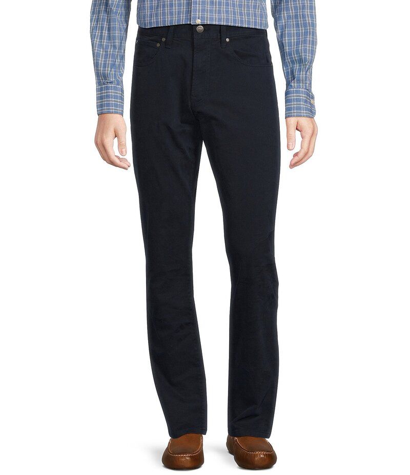 ダニエル クレミュ メンズ ボトムス カジュアルパンツ パンツ Tシャツ Cremieux Blue Label CMX 5Pocket TailoredFit Sateen Stretch Pants Navy ネイビー