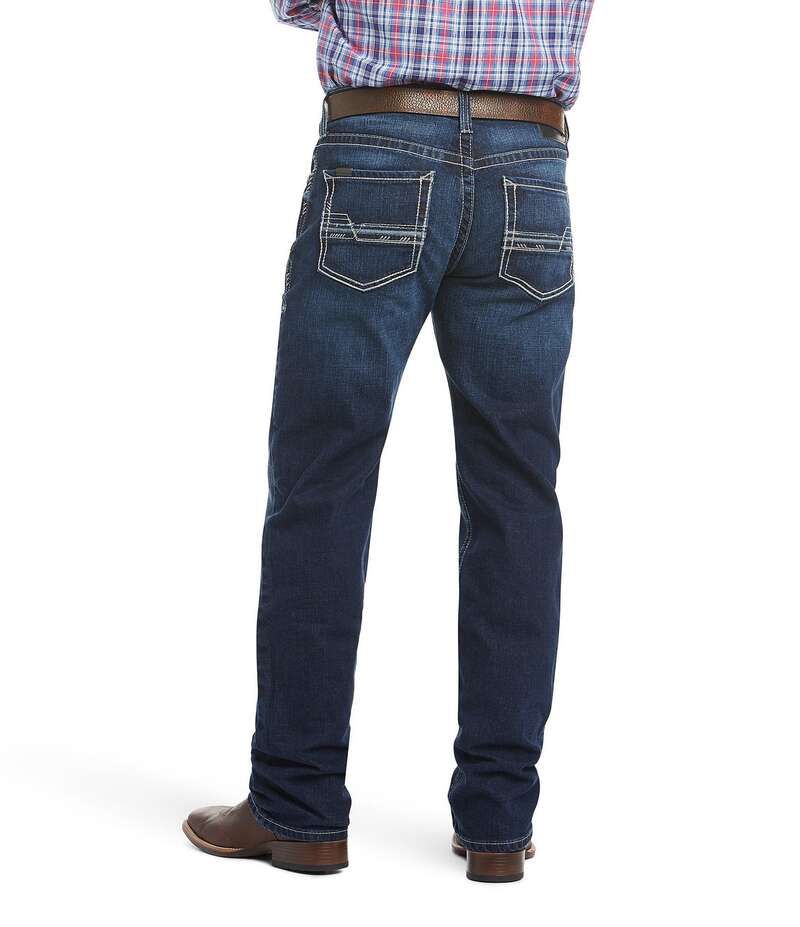 アリアト メンズ ボトムス デニムパンツ リラックスフィット ブーツカット ブーツ ジーンズ Ariat M2 Stillwell Salton Relaxed Fit Stackable Bootcut Jeans Salton