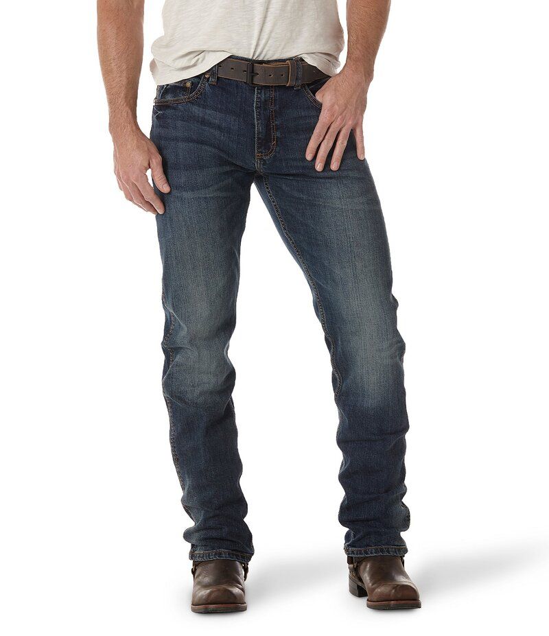 ラングラー メンズ ボトムス デニムパンツ スリムフィット ストレート ジーンズ WranglerR RetroR Bozeman Slim Fit Straight Leg Jeans Bozeman