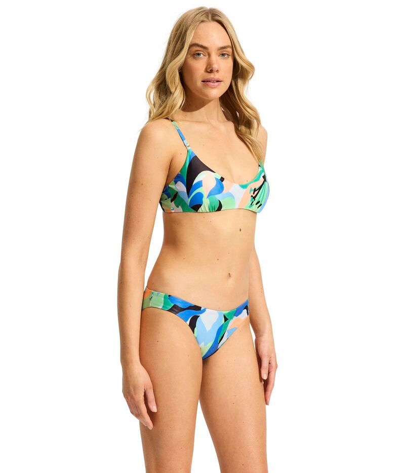 シーフォリー レディース 水着 ボトムスのみ Seafolly Rio Hipster Pant Jade