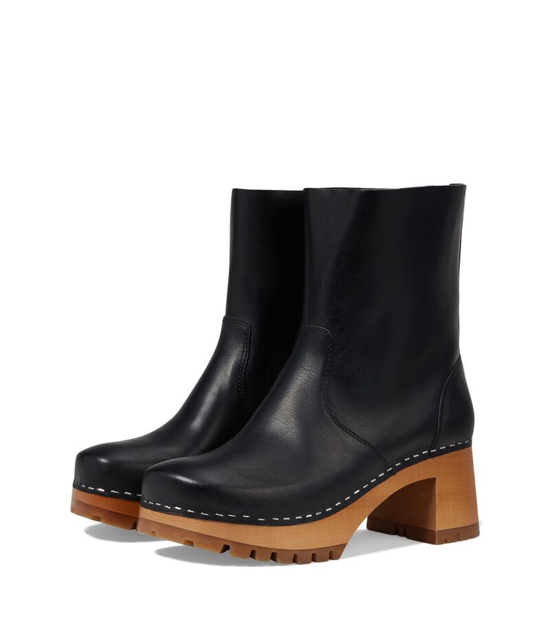 スウェディッシュハズビーンズ レディース シューズ ブーツ・レインブーツ Swedishasbeens Plain Boot Black ブラック