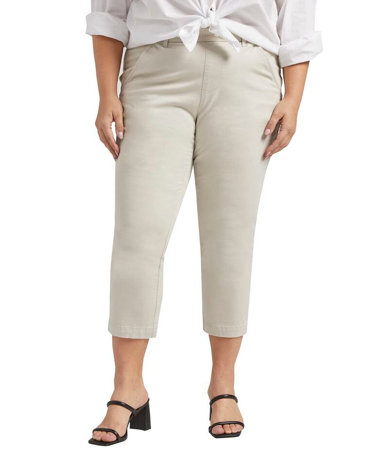 ジャグジーンズ レディース ボトムス カジュアルパンツ プラスサイズ キャップ Jag Jeans Plusize Maddie MidRise Capristone ストーン