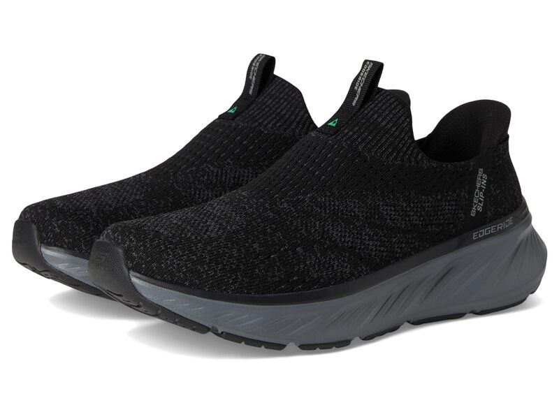 スケッチャーズ メンズ シューズ スリッポン・ローファー SKECHERS Edgeride Commissioner Hands Free Slipin BlackCharcoal ブラック