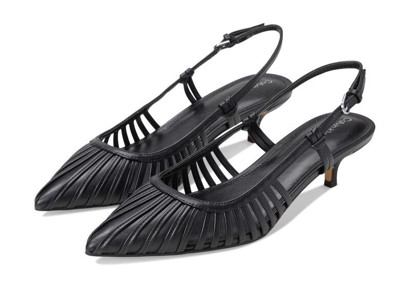 カルバンクライン レディース シューズ ヒール Calvin Klein Movella Black ブラック