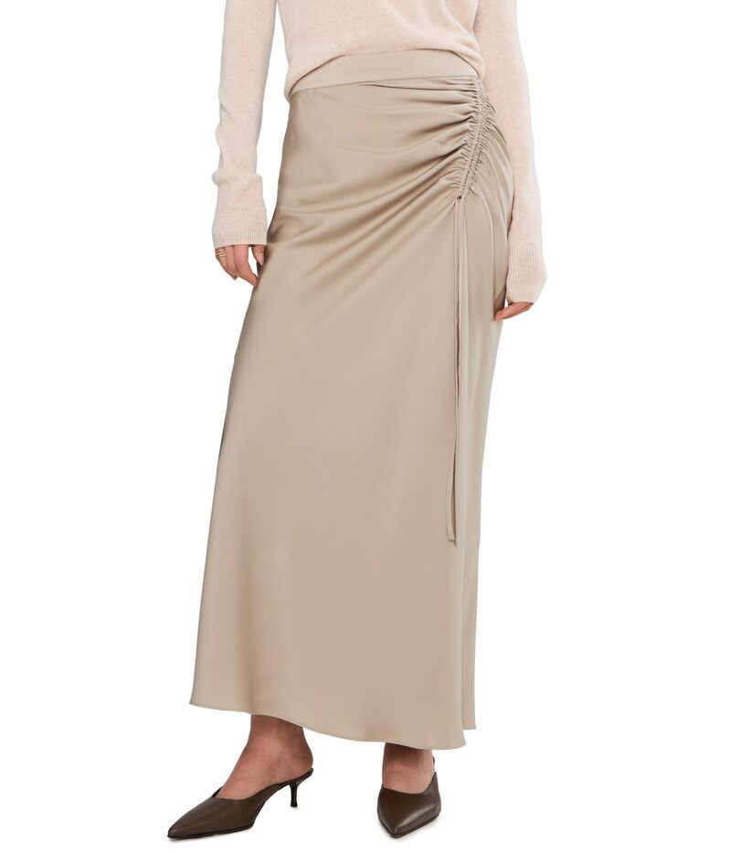 オールセインツ レディース ボトムスカート AllSaints Alexia Skirtaupe Grey グレー