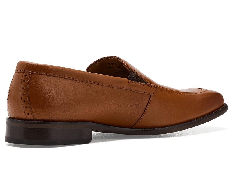 ジョンストンアンドマーフィー メンズ シューズ スリッポン・ローファー Johnston Murphy Burke Venetian Loafer Brown Full Grai ブラウン