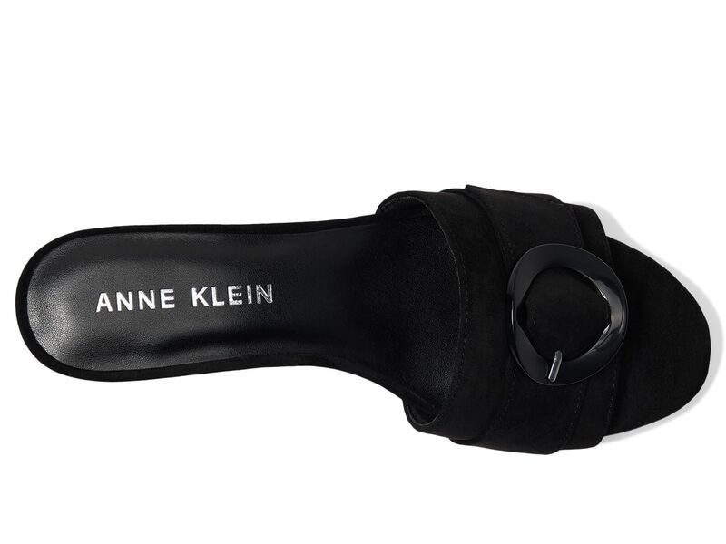アンクライン メンズ シューズ サンダル Anne Klein Pepper Black Suede ブラック