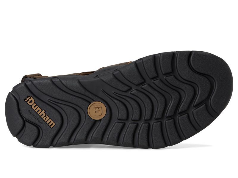 ダナム メンズ シューズ サンダル Dunham Norwood Dark Brown Leat ブラウン
