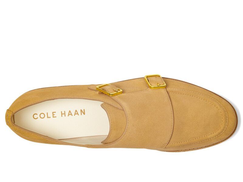コールハーン レディース シューズ スリッポン・ローファー モンクストラップラットフォーム モンク Cole Haan Grand City Platformonk Strap Biscuit SuedeI コールハーン レディース シューズ スリッポン・ローファー モンクストラップラットフォーム モンク Cole Haan Grand City Platformonk Strap Biscuit SuedeI