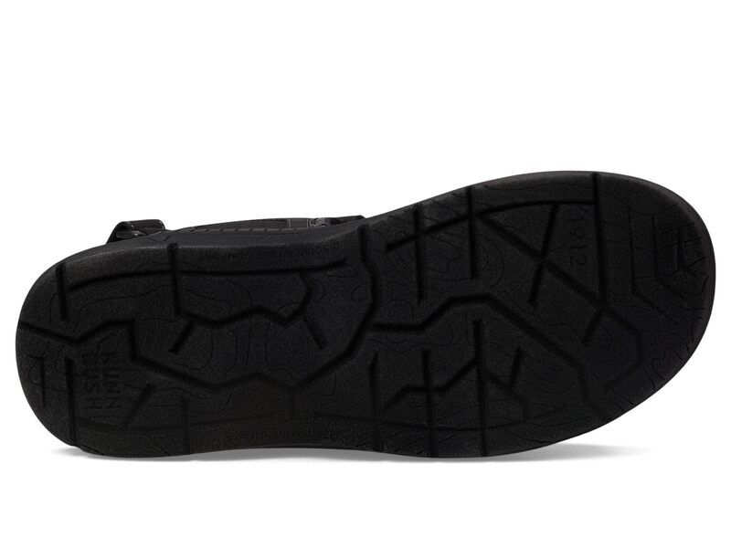 ノンブッシュ メンズ シューズ サンダル Nunn Bush Laguna 3 Strap River Sandal Lightweight Adjustable and Comfortable Black ブラック