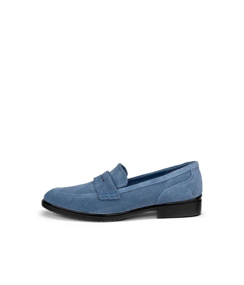 エコー レディース シューズ スリッポン・ローファー ECCO Dress Classic 15 Penny Loaferetro Blue ブルー エコー レディース シューズ スリッポン・ローファー ECCO Dress Classic 15 Penny Loaferetro Blue ブルー
