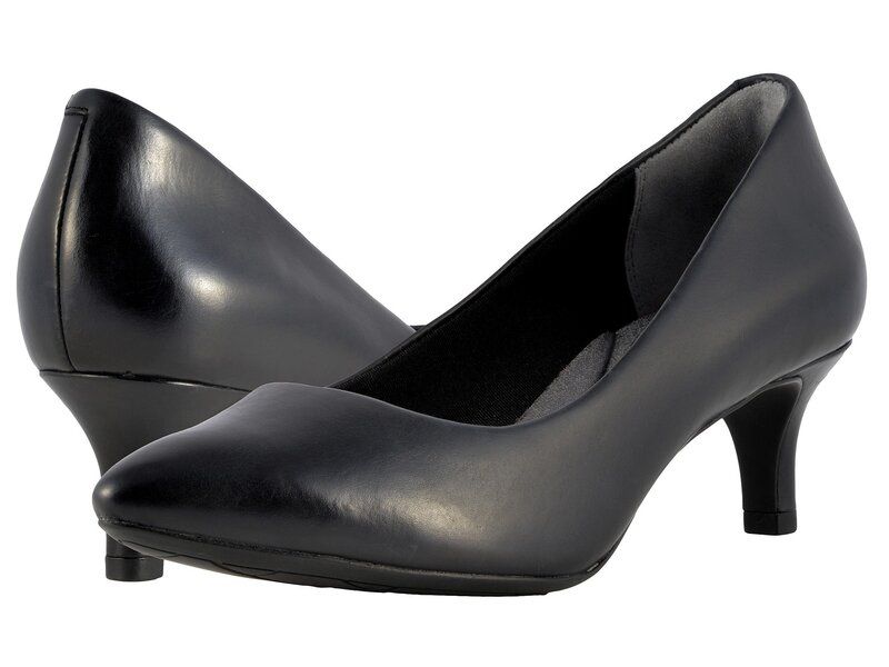 ロックポート レディース シューズ ヒール Rockport Total Motion Kalila Pump Black Calf ブラック