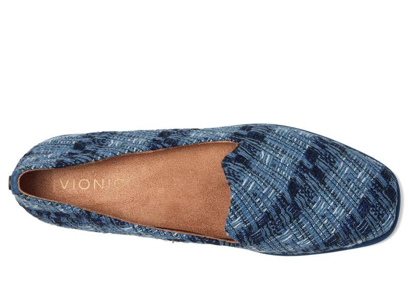 バイオニック レディース シューズ スリッポン・ローファー VIONIC Willa 20 Dark Denim Knit デニム バイオニック レディース シューズ スリッポン・ローファー VIONIC Willa 20 Dark Denim Knit デニム