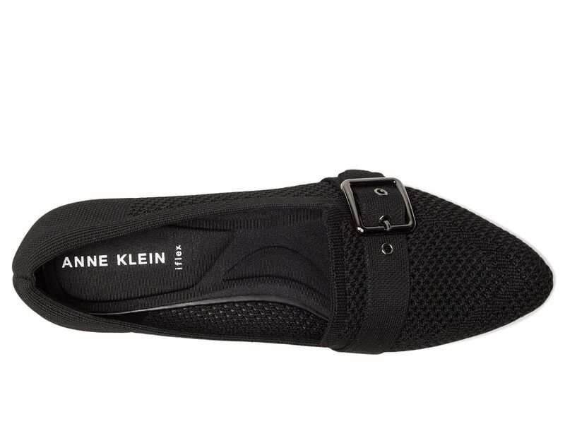 アンクライン レディース シューズ オックスフォード Anne Klein Oakland Blacknit ブラック