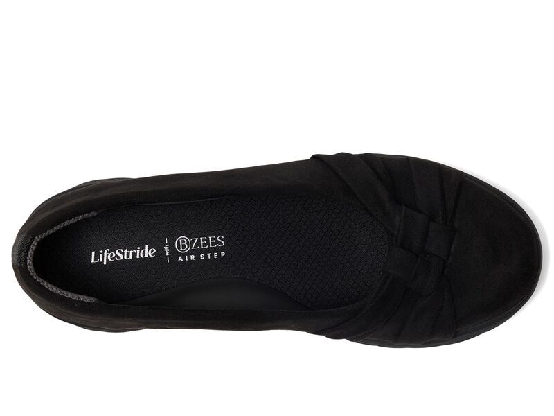ライフストライド レディース シューズ スリッポン・ローファー LifeStride Glamour BallerinaSkimmer Shoes Black ブラック ライフストライド レディース シューズ スリッポン・ローファー LifeStride Glamour BallerinaSkimmer Shoes Black ブラック