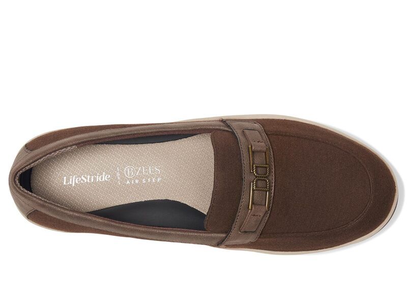 ライフストライド レディース シューズ スリッポン・ローファー LifeStride Daydream LoaferMoc Shoes Chocolate Torte チョコレート