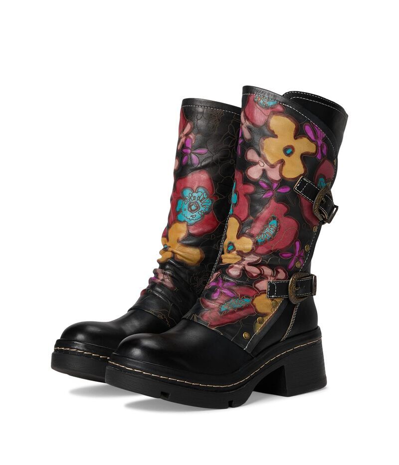スプリングステップ レディース シューズ ブーツ・レインブーツ LArtiste by Spring Step Coolvibes Black Multi ブラック