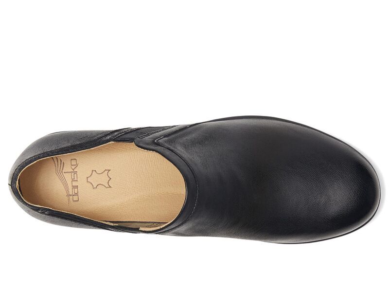 ダンスコ レディース シューズ スリッポン・ローファー Dansko Cheryl Black Burnished ブラック
