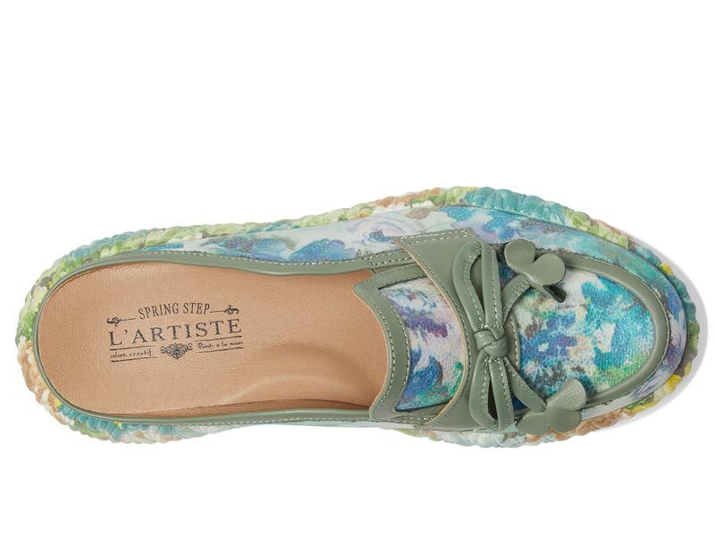スプリングステップ レディース シューズ スリッポン・ローファー LArtiste by Spring Step Cuddles Mint Green Mult グリーン スプリングステップ レディース シューズ スリッポン・ローファー LArtiste by Spring Step Cuddles Mint Green Mult グリーン