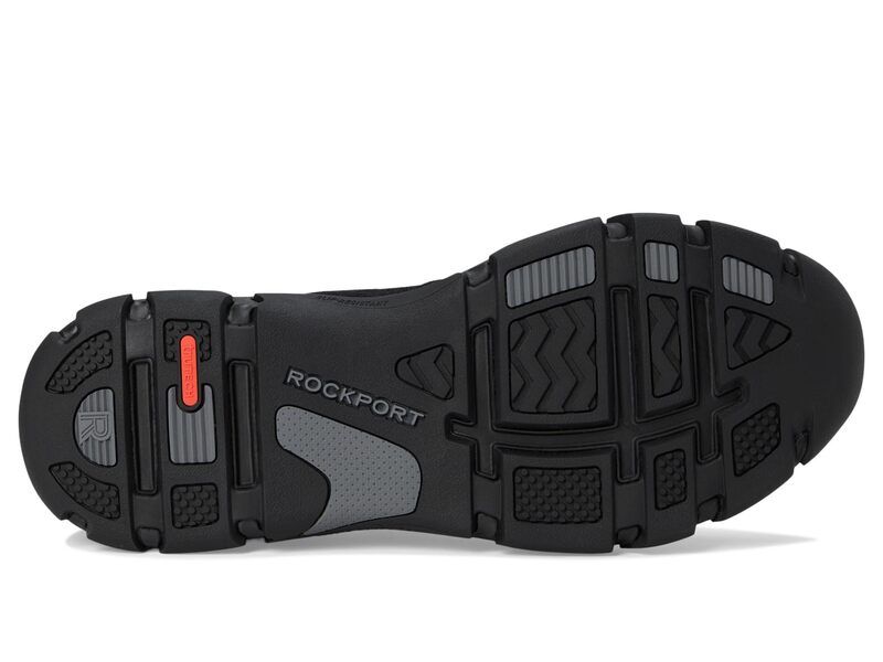 ロックポート メンズ シューズ サンダル Rockport Reece Black Suede ブラック