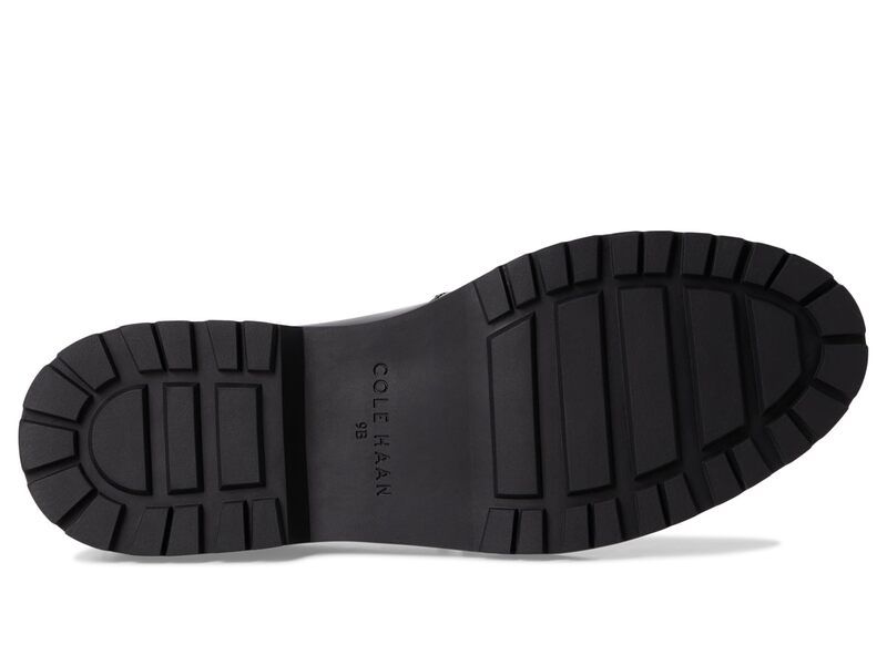 コールハーン レディース シューズ スリッポン・ローファー Cole Haan Treena Lug Loafers Black Box Leath ブラック