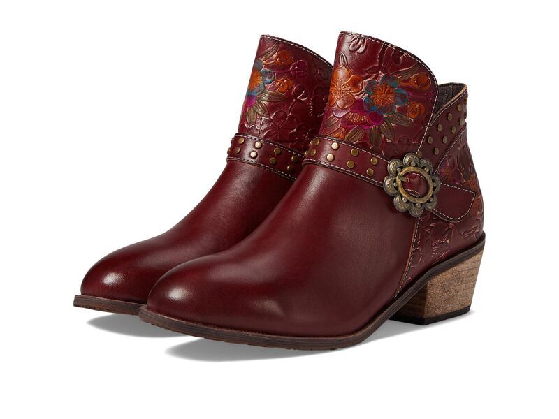 スプリングステップ レディース シューズ ブーツ・レインブーツ LArtiste by Spring Step Daintylady Bordeaux Multi マルチカラー