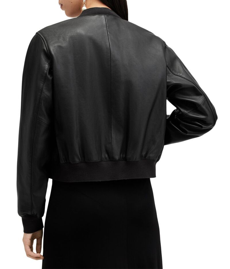オールセインツ レディース アウター コート AllSaints Orten Bomber Black ブラック オールセインツ レディース アウター コート AllSaints Orten Bomber Black ブラック