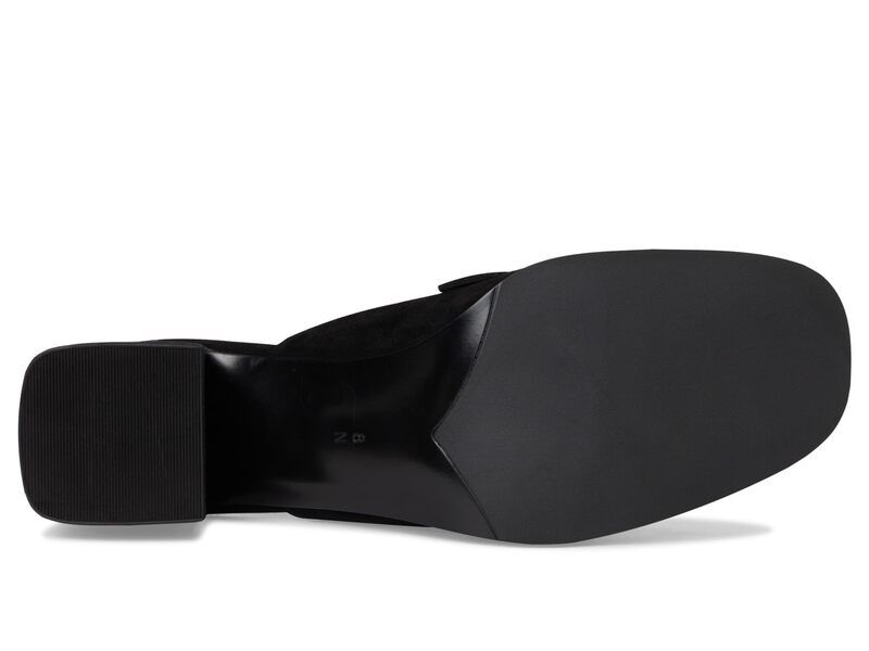 ベネリ レディース シューズ スリッポン・ローファー Vaneli Valen Black Suede ブラック