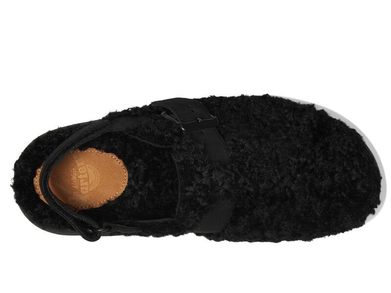 ドクターマーチン メンズ シューズ サンダル Dr Martens Jorge II Faux Fur Lined Deluxe Borg Slingback Mules Black ブラック