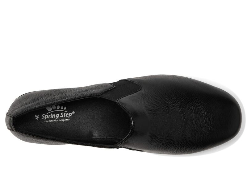 スプリングステップ レディース シューズ スリッポン・ローファー Spring Step Arete Black ブラック
