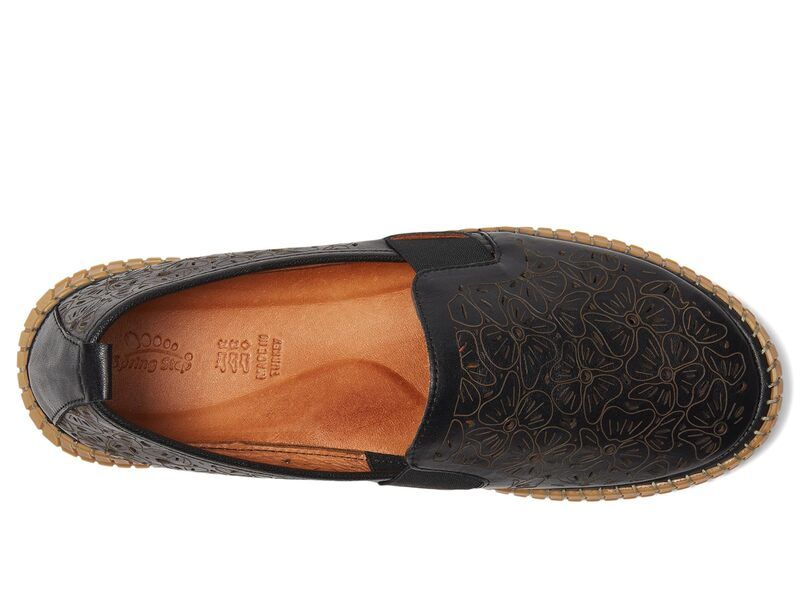 スプリングステップ レディース シューズ スリッポン・ローファー Spring Step Jookin Black ブラック スプリングステップ レディース シューズ スリッポン・ローファー Spring Step Jookin Black ブラック