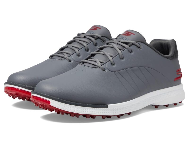 スケッチャーズ メンズ シューズ スニーカー Skechers GOLF Tempo GF GreyRed グレー