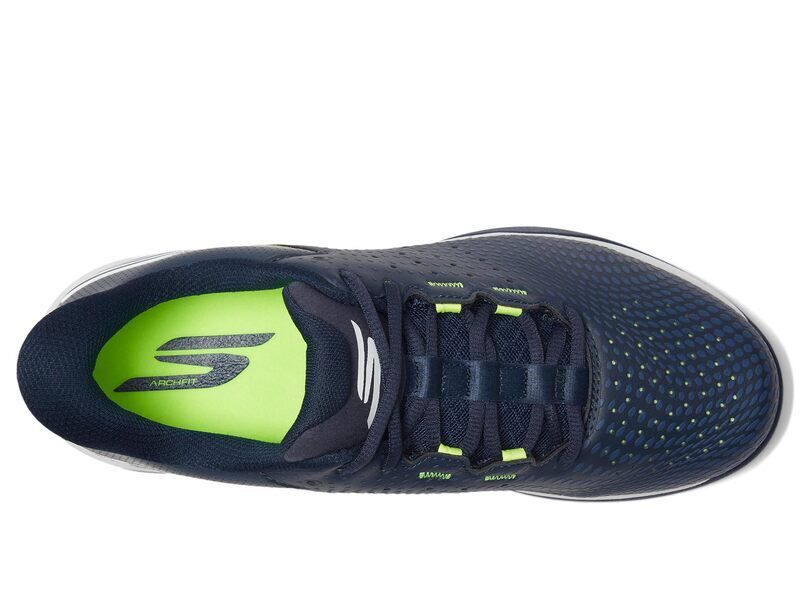 スケッチャーズ メンズ シューズ スニーカー SKECHERS Viper Court Reload Hands Free SlipIns NavyYellow ネイビー