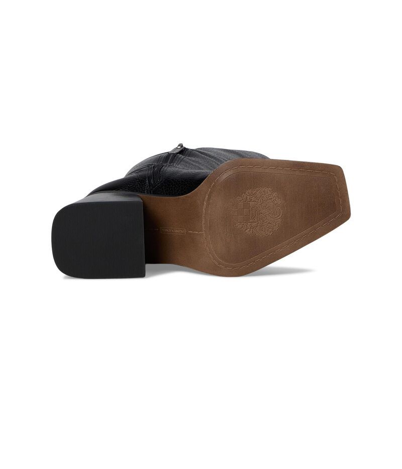 ヴィンスカムート レディース シューズ ブーツ・レインブーツ Vince Camuto Sangeti 2 Wide Calf Black Leather ブラック