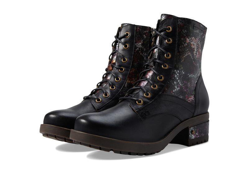 スプリングステップ レディース シューズ ブーツ・レインブーツ LArtiste by Spring Step MartyMet Black Multi ブラック