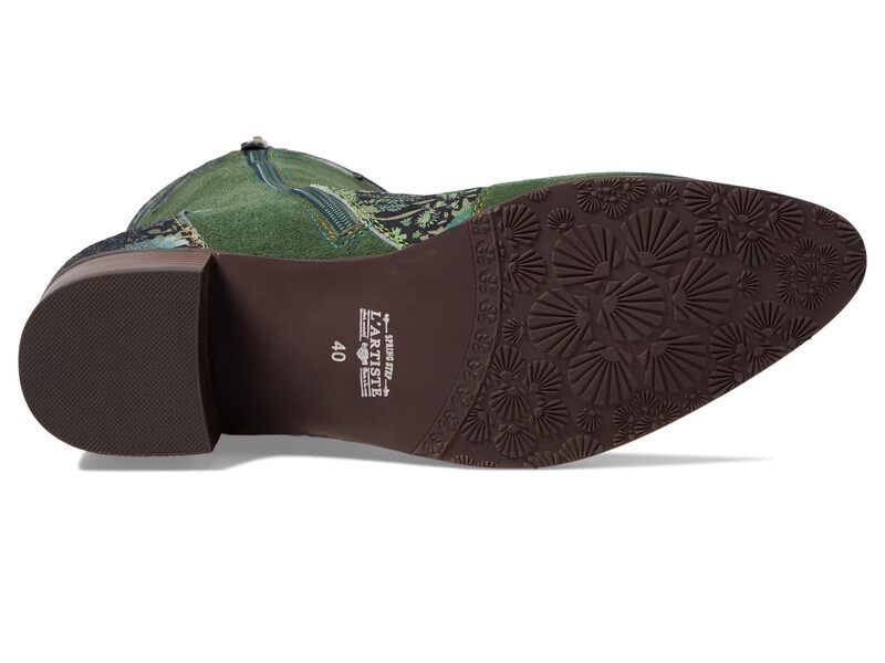 スプリングステップ レディース シューズ ブーツ・レインブーツ LArtiste by Spring Step Lady Luck Green Multi Sue グリーン スプリングステップ レディース シューズ ブーツ・レインブーツ LArtiste by Spring Step Lady Luck Green Multi Sue グリーン