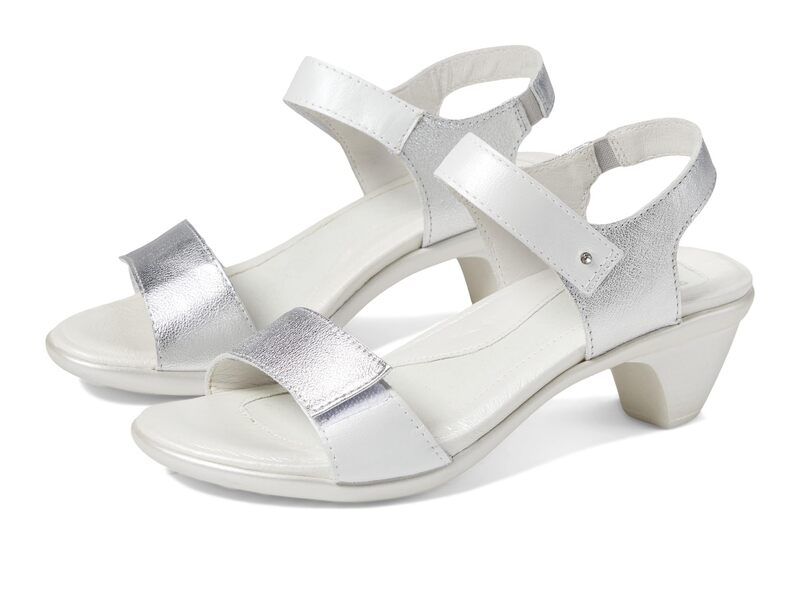 ナオト レディース シューズ ヒール Naot Extant Soft Silver Lea シルバー